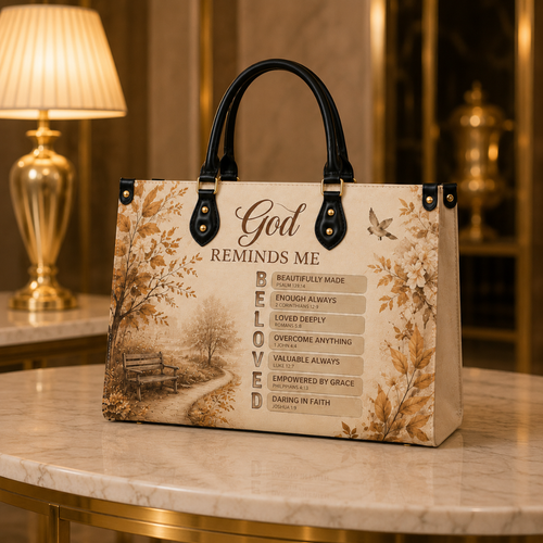 Beloved Grace PU Leather Tote Bag