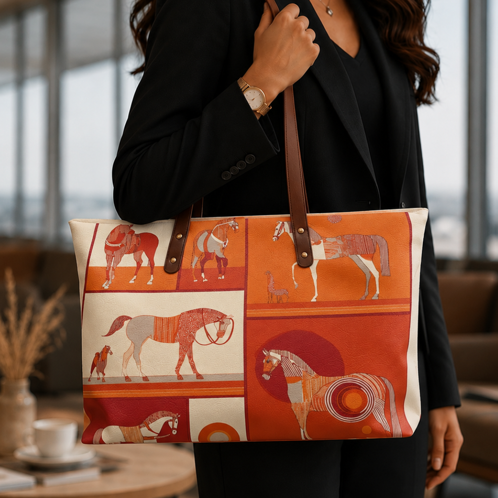 Terracotta Horse Art Tote Bag